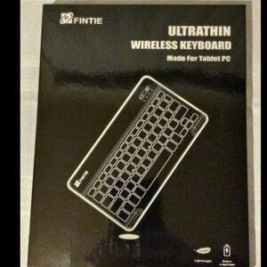 NEW Fintie 7-Inch Ultrathin (4mm) Wireless Bluetooth Keyboard For Tablets